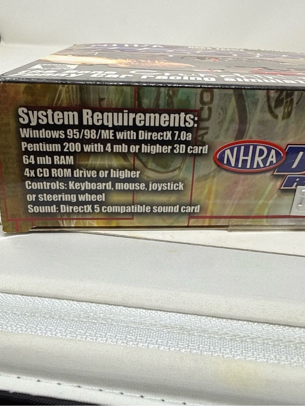 Nascar Racing 1,2 Drag Racing 2 Box Set with Multi-Color Race Car Covers - Picture 7 of 9